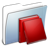 Graphite Smooth Folder Library Icon 48x48 png